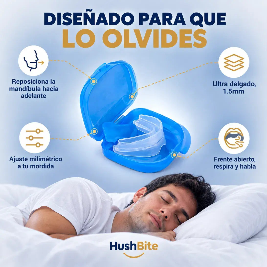 HushBite™ Silencia tus Noches