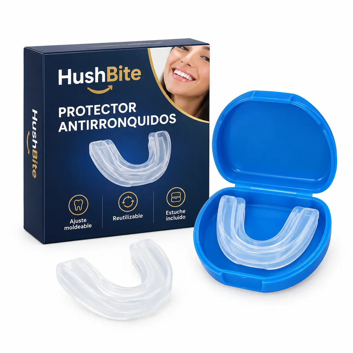 HushBite™ Silencia tus Noches
